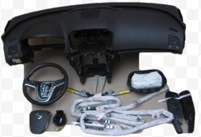 Панель приладів консоль подушка безпеки opel insignia коричневий фото №1