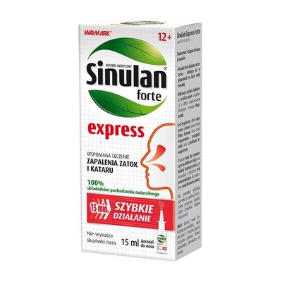 Sinulan Express Forte aerozol do nosa, 15ml