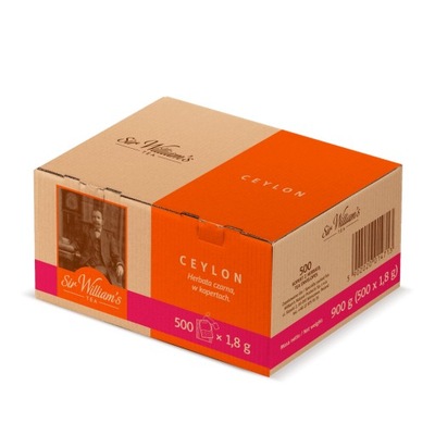 Sir William's Tea Ceylon 500 Saszetek