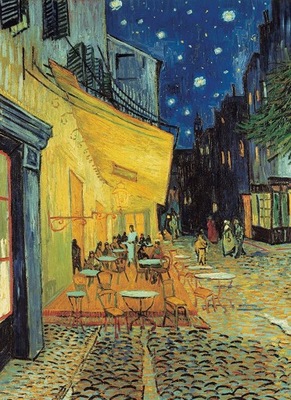 Clementoni Puzzle 1000el Van Gogh Kawiarenka Nocą
