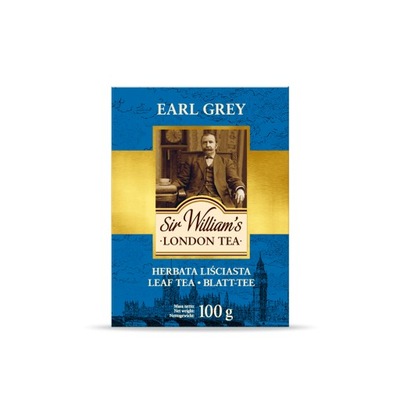 Herbata Sir William's London Tea Earl Grey 100g