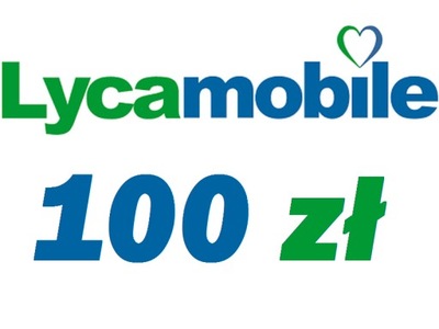 LycaMobile 100 zł - Doładowanie, Kod, Lyca, Mobile