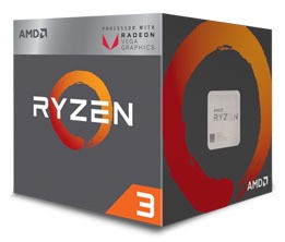AMD Ryzen 3 3200G 3,6GHz AM4 Procesor BOX