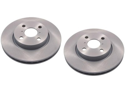 DISCS FRONT TOYOTA YARIS 1.0-1.4 05-14 DAIHATSU CHARADE VIII 1.3 11-  