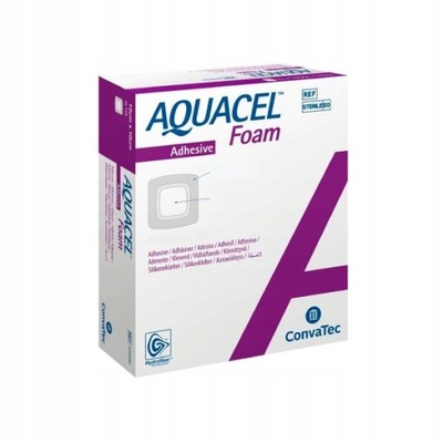 Aquacel Foam Adhesive opatrunek 21 x 21cm 5 sztuk