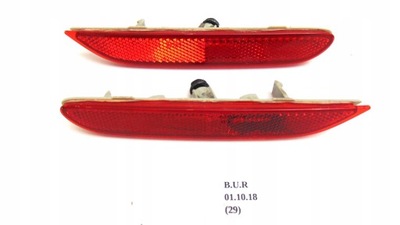 Відбивач бампера задня правий лівий nissan qashqai j11 ii фото №1