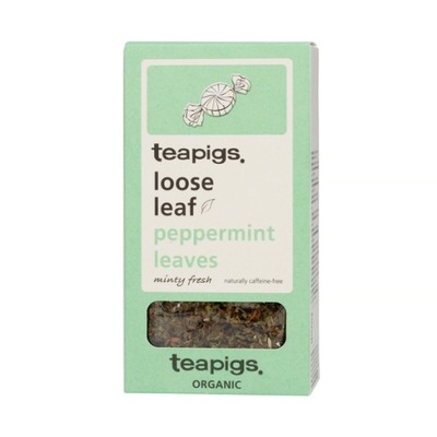 Organic Peppermint Leaves - herbata sypana 50g teapigs