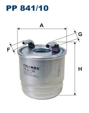 FILTRO COMBUSTIBLES  