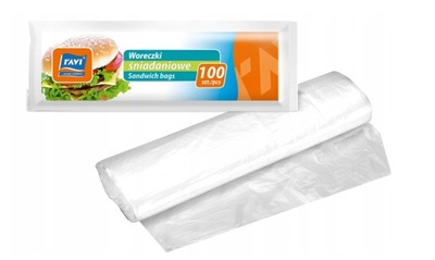 WORECZKI ŚNIADANIOWE 100SZT 18X28CM