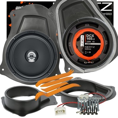 ZAM MANUFACTURADO ORIGINAL POTENTE ALTAVOCES HERTZ FORD TRANSIT CONNECT PARTE DELANTERA  