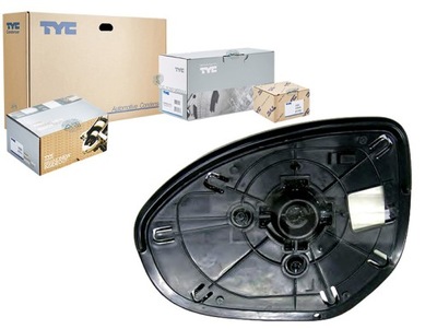 Tyc 320-0034-1 стекло зеркало, зеркало наружное фото №1