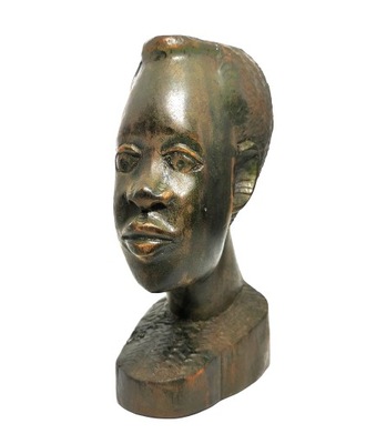 Rzeźba afrykańska głowa Heban