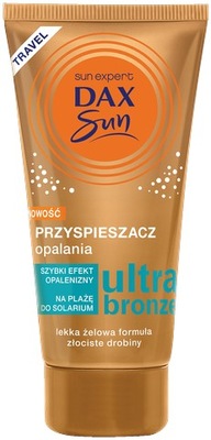 DAX SUN TRAVEL PRZYSPIESZACZ OPALANIA ZE ZŁOTYMI DROBINKAMI ULTRA BRONZE