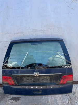 Peugeot 806 кришка багажника багажника задня з скло фото №1