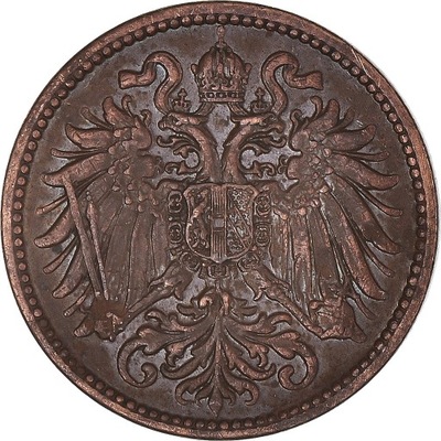 Moneta, Austria, 2 Heller, 1911