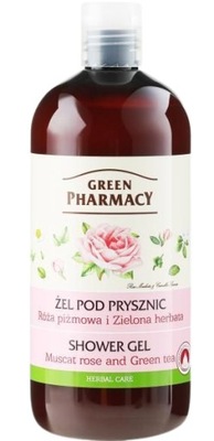 Green Pharmacy żel pod prysznic Róża piżmowa 500ml