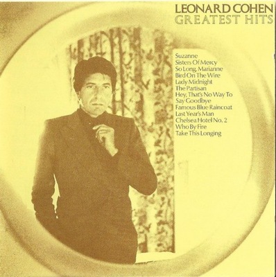 CD LEONARD COHEN - Greatest Hits