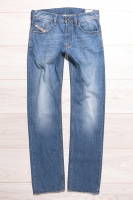 DIESEL LARKEE SPODNIE JEANSY 33/32