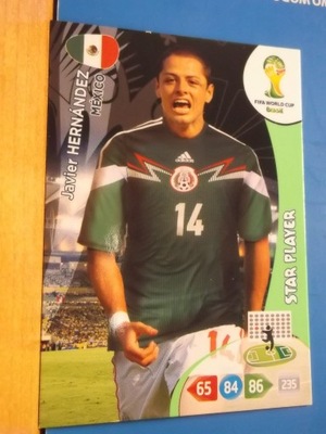 PANINI WORLD CUP BRAZIL 2014 Meksyk J. Hernandez