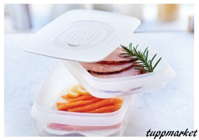 Tupperware 4 elementy Zestaw Pojemników Optima fv