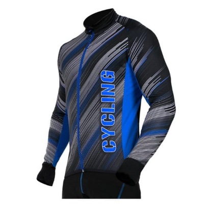 BLUZA ROWEROWA STANTEKS SR0038 ROZ M CZAR-NIEB