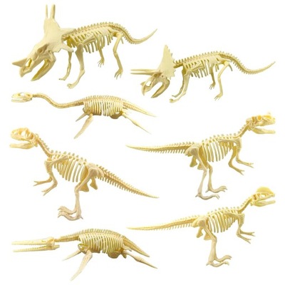 7-częściowy szkielet dinozaura Dino Figures