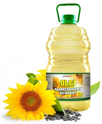 Olej słonecznikowy rafinowany 5 l