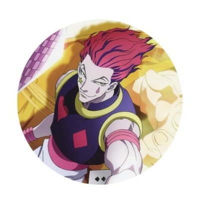 Przypinka Hunter x Hunter Hisoka 58mm Anime