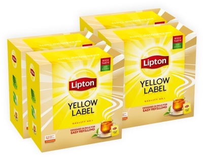 Lipton Yellow Label Herbata czarna 400torebek