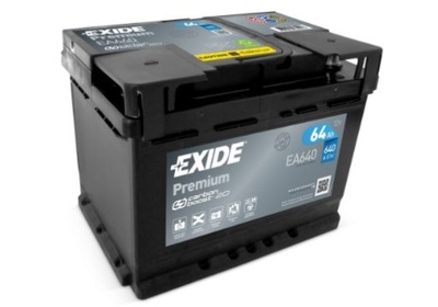 АКУМУЛЯТОР EXIDE PREMIUM 64AH/640A P CARBON BOOST