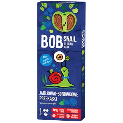 Żelki BEZ CUKRU dla Dzieci Borówka Bob Snail 30g