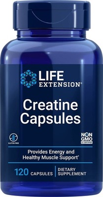 LIFE EXTENSION Kreatyna - Creatine Capsules (120 kaps.)