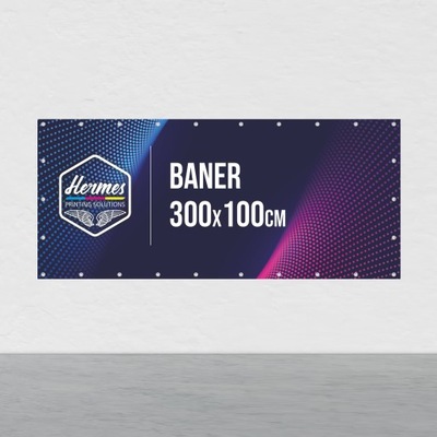 BANER REKLAMOWY 3x1m tablica szyld bilboard banery