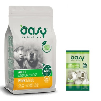 OASY ONE PROTEIN ADULT PORK 12kg z wieprzowiną