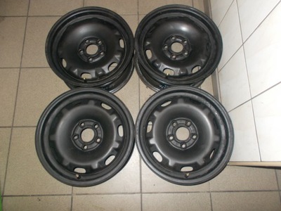 LLANTAS ACERO SKODA FABIA II VW SEAT 5X100 6JX14H2 ET37  