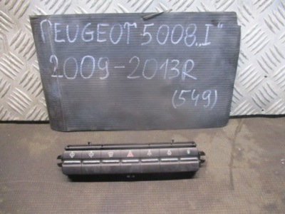 Кнопка аварійна радіо 96638426 peugeot 5008 i 09-13r фото №1