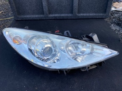 Лампа фара правый перед peugeot 307 lift + вкладыш фото №1