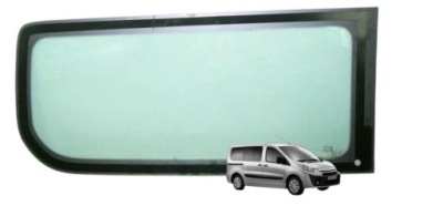 Стекло peugeot expert fiat scudo peugeot expert 2006- левая 2 зона зелёный фото №1