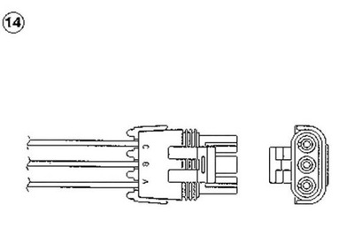 Ngk датчик лямбда-зонд chevrolet corvette renault 11 19 фото №1