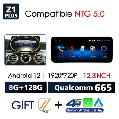 NAVEGACIÓN GPS ANDROID PARA MERCEDES GASOLINA CLS CLASE C218 W218 X218 2010-2018  