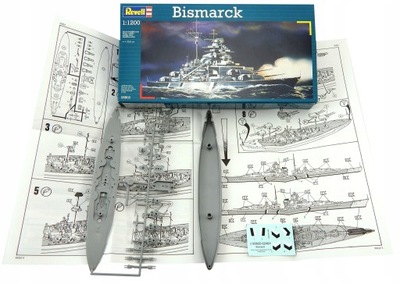 A6113 Model statku do sklejania Bismarck