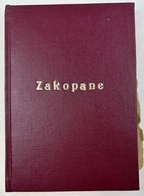 Zakopane 1912 Przewodnik Informator