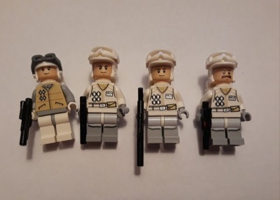 Lego Star Wars ludzik figurka Hoth rebel trooper