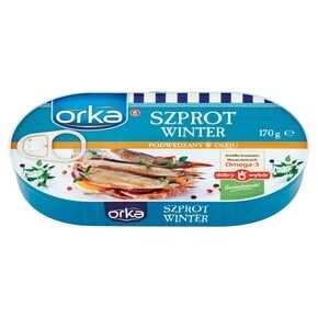 SZPROT ORKA PODWĘDZANY W OLEJU 170G