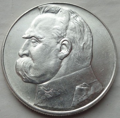 10 złotych - JÓZEF PIŁSUDSKI - 1939 - srebro