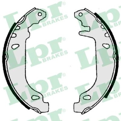 SET PADS BRAKE LPR 06020  