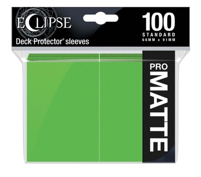 Ultra PRO - Eclipse Matte Sleeves - Lime Green
