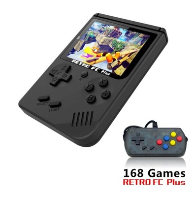 Konsola Retro FC Plus 3'' 168 gier Joystick