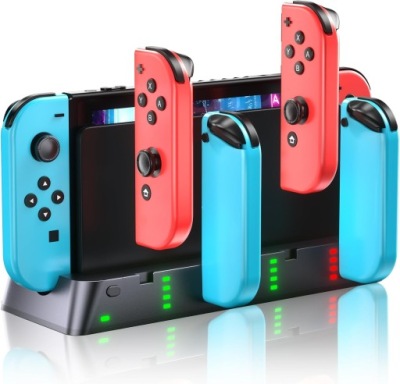 Stacja Ładująca Kontrolerów Switch Joy Con Oled Wenocally