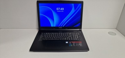 MSI GL72 7RD i5-7300 / 16GB / SSD+HDD / GTX1050 4GB / 17,3"